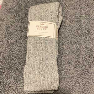Indigo Reading Socks
